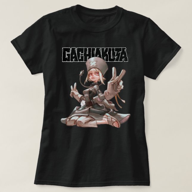 Camiseta Feminina Gachiakuta Eisha (Frente do Design)