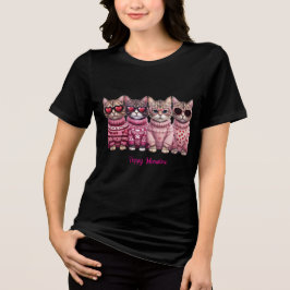 Camiseta Feminina Gata Fofa da Happy Meowline