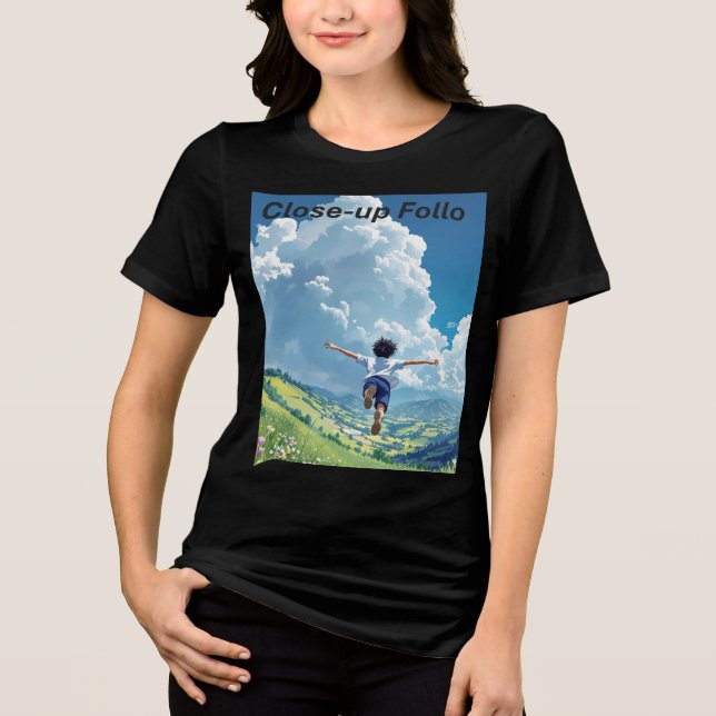 Camiseta Feminina Glide Dreamscape (Frente)