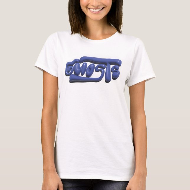 Camiseta Feminina Gwosts 3D (Frente)