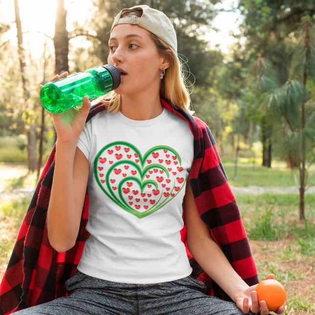 Camiseta Feminina Hearts In Hearts (Criador carregado)