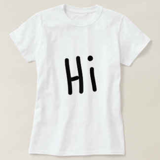Camiseta Feminina Hi