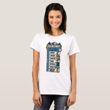 Camiseta Feminina Hiking Safety wte1