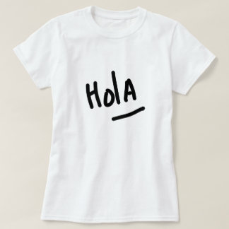 Camiseta Feminina Hola