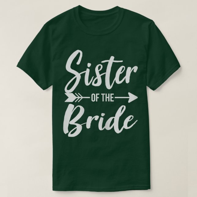 Camiseta Feminina Irmã Da Noiva Despedida De Solte (Frente do Design)