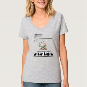Camiseta Feminina Irmãos Observam Fictophilia