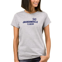Camiseta Feminina Jacksonville Beach Florida