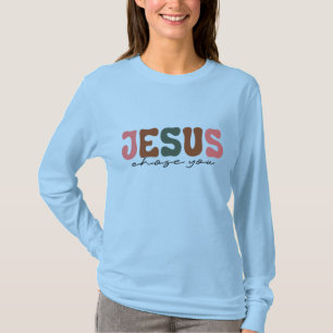Camiseta Feminina Jesus Te Escolheu Cristã