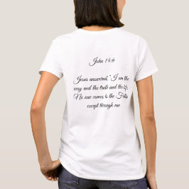 Camiseta feminina John 14:6