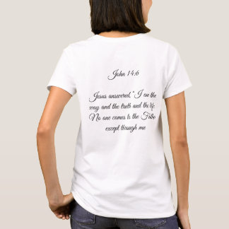 Camiseta feminina John 14:6
