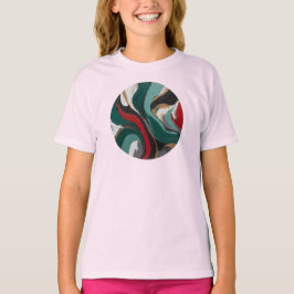Camiseta Feminina Juvenil Básica Arte Expressão-3
