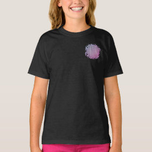 Camiseta Feminina Juvenil Básica Flôr da Vida-20