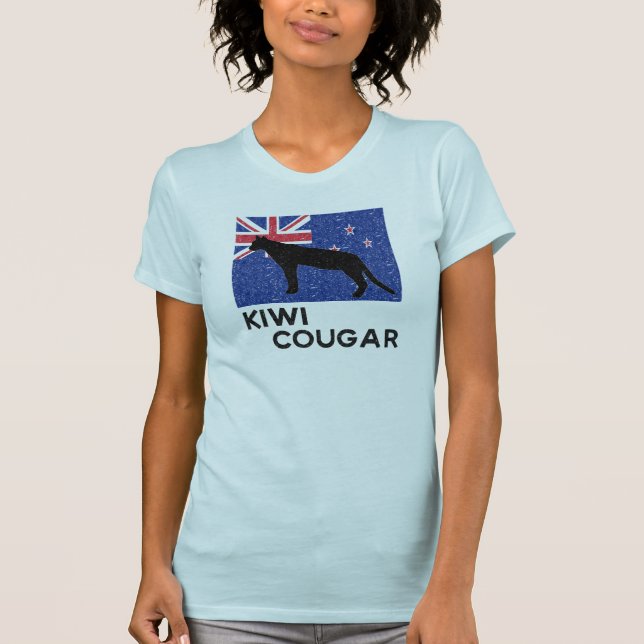 Camiseta Feminina Kiwi Cougar (Frente)