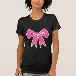 Camiseta Feminina Laço Rosa Retro
