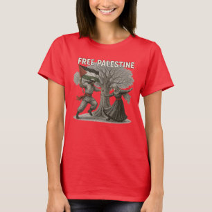 Camiseta Feminina Liberdade Palestina – Força e Ra