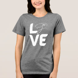 Camiseta Feminina LOVE Cabra – Presente Divertido 