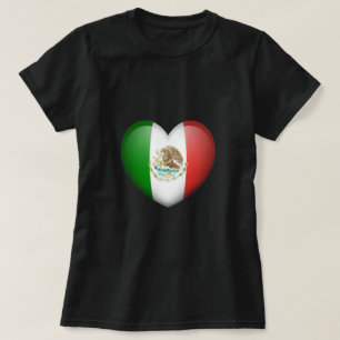 Camiseta Feminina Love Mexico