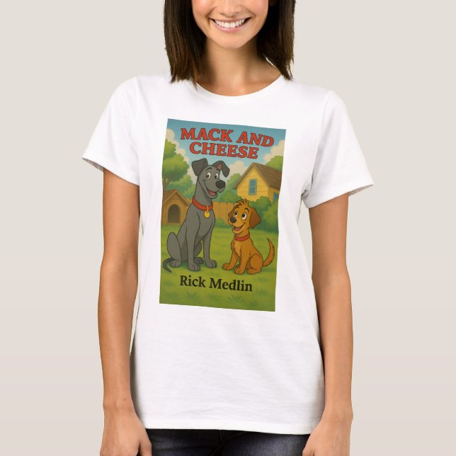 Camiseta Feminina Mack and Cheese (Frente)