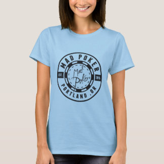 Camiseta feminina MAD Poker Bullet Logo