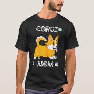 Camiseta Feminina Mãe Amante de Cães Tamanho Plus