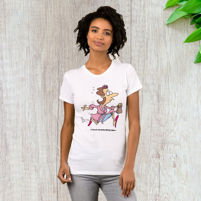Camiseta Feminina Mãe Correndo (Criador carregado)