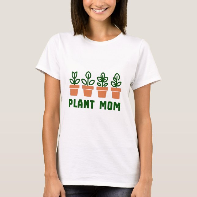 Camiseta Feminina Mãe de Planta (Frente)