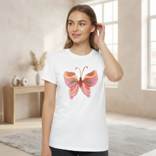 Camiseta Feminina Manga Curta Algodão Branco Casua