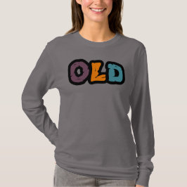 Camiseta Feminina Manga Longa Básica VELHA