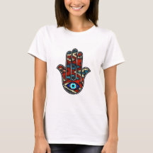 Camiseta feminina Mão de Fátima