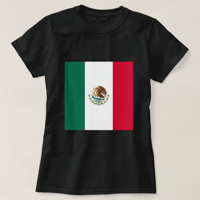 Camiseta Feminina Mexico Pride #2 (Frente do Design)