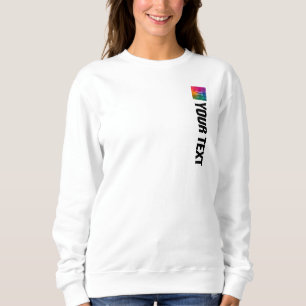 Camiseta Feminina Moderna de Impressão Dupla Face 