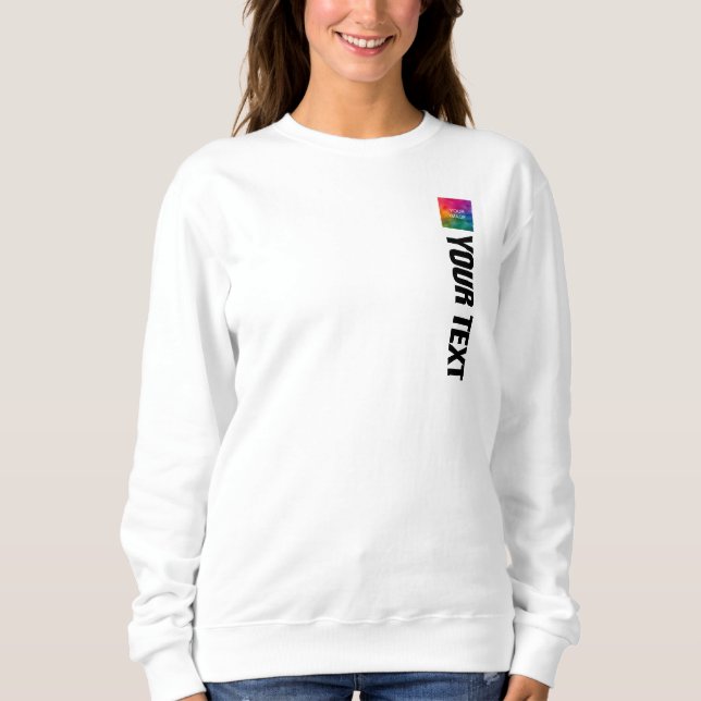 Camiseta Feminina Moderna de Impressão Dupla Face  (Frente)