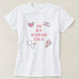 Camiseta Feminina Na Minha Era de Enfermeira