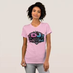 Camiseta Feminina Neon DJ