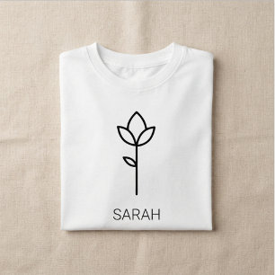 Camiseta Feminina Nome Personalizado