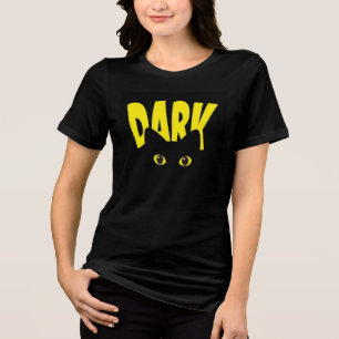 Camiseta Feminina Olhos de Gata Preta   Gata Preta