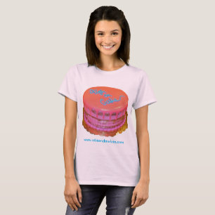 Camiseta feminina, Otis e Melvin, "High on Cake"