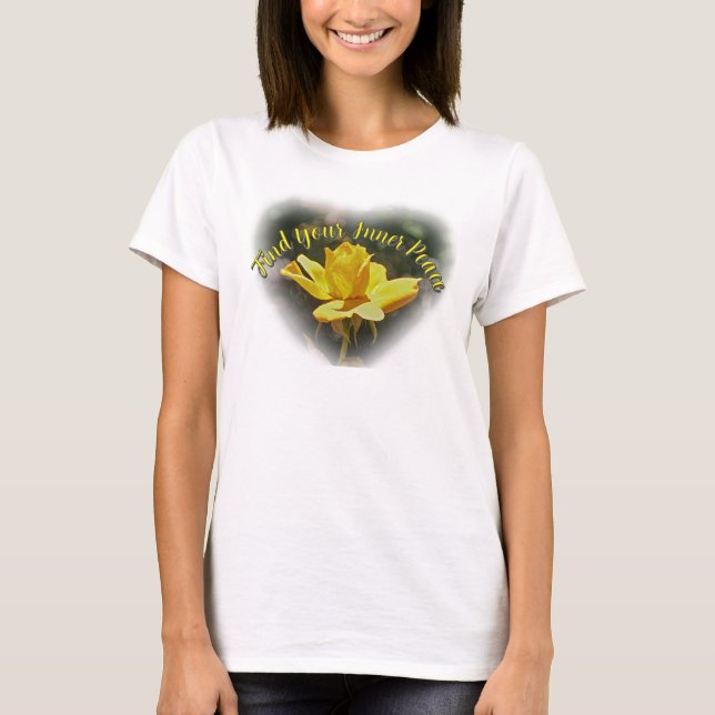 Camiseta Feminina Paz Interior (Frente)