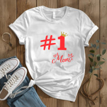 Camiseta Feminina Personalizada #1 Amor de Mãe