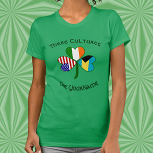 Camiseta feminina personalizada Bahamas Irlanda EU
