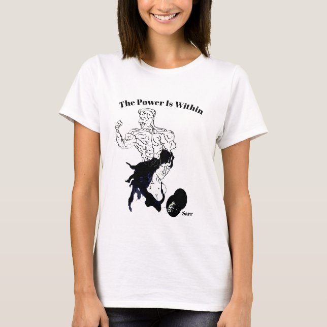 Camiseta Feminina: Poder (Frente)