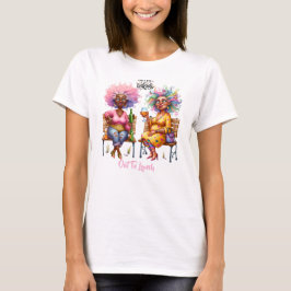 Camiseta Feminina Quirky Wine Ladies But First Lad