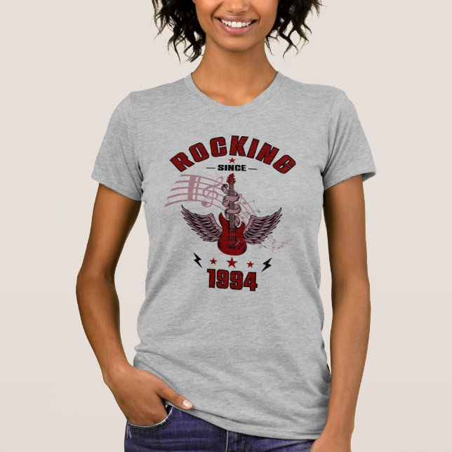 Camiseta feminina ROCKING (Frente)