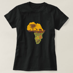 Camiseta Feminina Safari Africano