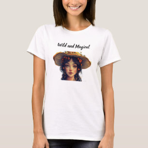 Camiseta Feminina Selvagem e Mágica