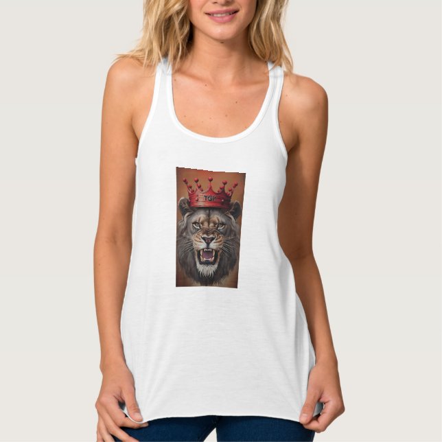 Camiseta Feminina sem Mangas (Frente)