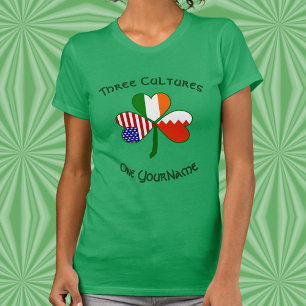 Camiseta Feminina Shamrock Personalizada Bahrein I