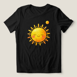 Camiseta Feminina Sol Sorridente Radiante – Alegre
