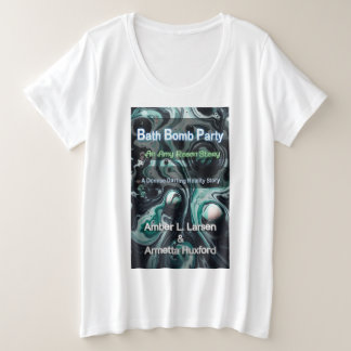 Camiseta Feminina Tamanho Plus Festa de Bombas de