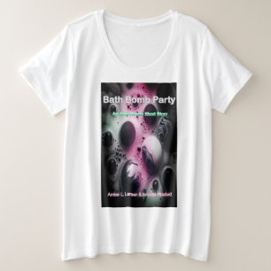 Camiseta Feminina Tamanho Plus Festa de Bombas de
